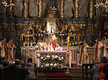 Belarusian Catholics celebrate Easter