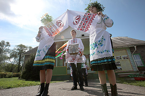 Jurauski Karahod rite in Zhitkovichi District