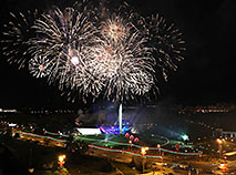 Belarus remembers: Festive firework to mark 75th anniversary of Great Victory