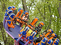 Amusement rides open in Minsk