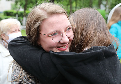 Last Bell ceremony in Vitebsk Gymnasium No.8