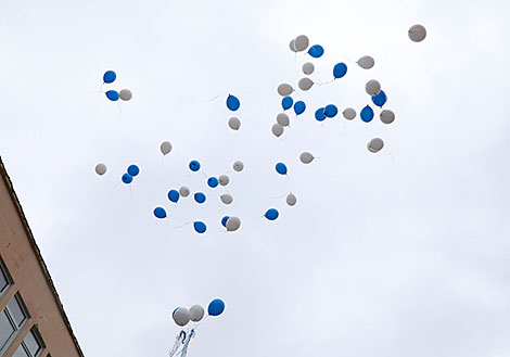 Last Bell ceremony in Vitebsk Gymnasium No.8