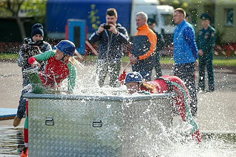 Victory Cup rescue skills competition in Minsk