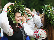 Kupala Night on Augustow Canal