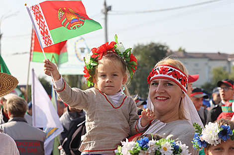 Dazhynki harvest festival in Vitebsk