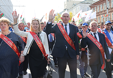 Dazhynki harvest festival in Vitebsk