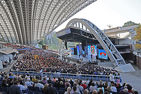 Dazhynki harvest festival in Vitebsk