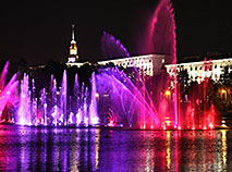 Fountains season in Minsk over