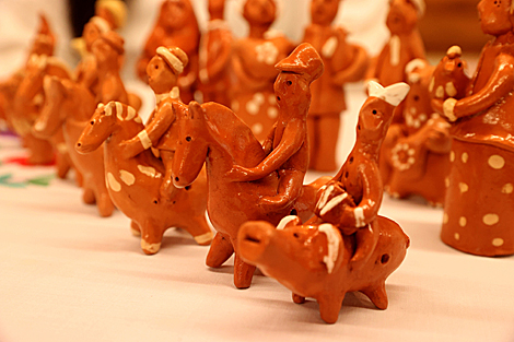 Clay toys from Vitebsk Oblast