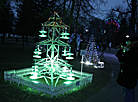 Creative Christmas trees in Grodno