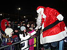 Lighting up of Christmas tree in Mogilev 