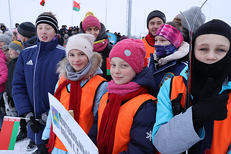 Snowy Sniper competitions in Gomel