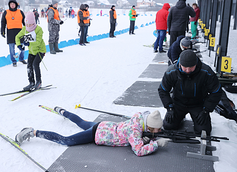 Snowy Sniper competitions in Gomel