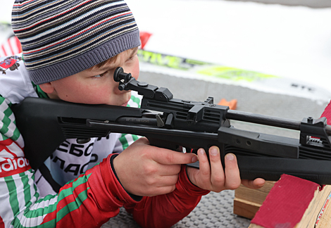 Snowy Sniper oblast competitions in Vitebsk