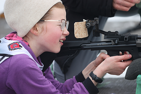 Snowy Sniper oblast competitions in Vitebsk