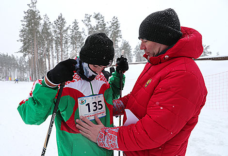 Snowy Sniper regional competitions in Baranovichi District