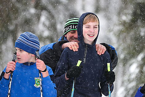 Snowy Sniper regional competitions in Baranovichi District