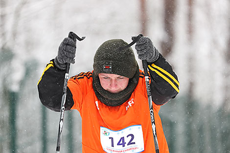 Snowy Sniper regional competitions in Baranovichi District