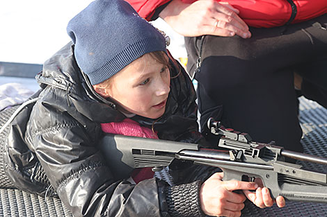 Regional stage of Snowy Sniper competitions in Gomel