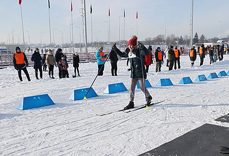 
Regional stage of Snowy Sniper competitions in Gomel