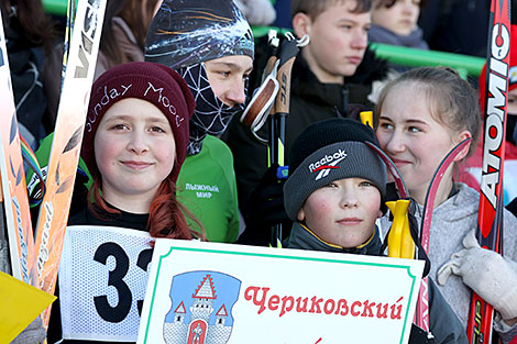 Regional stage of Snowy Sniper competitions in Chausy