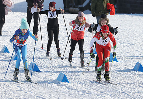 Regional stage of Snowy Sniper competitions in Chausy