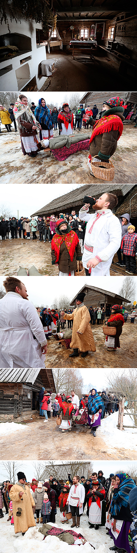 Maslenitsa celebrations in Strochitsy