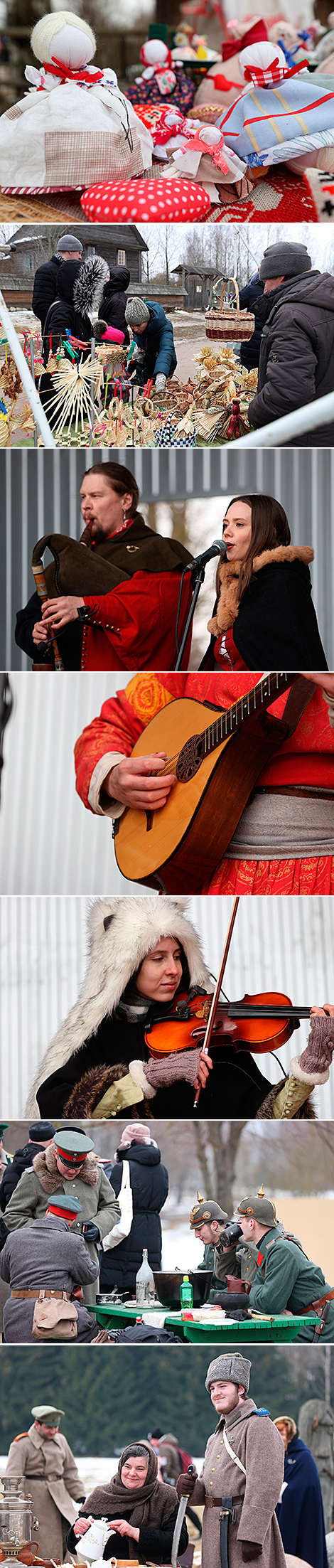 Maslenitsa celebrations in Strochitsy