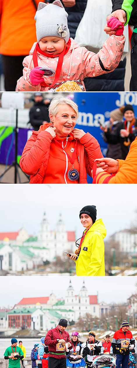 Maslenitsa race in Minsk