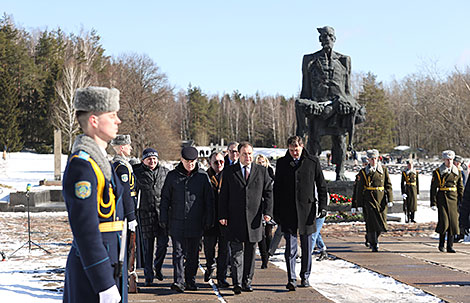 Commemorative event in Khatyn