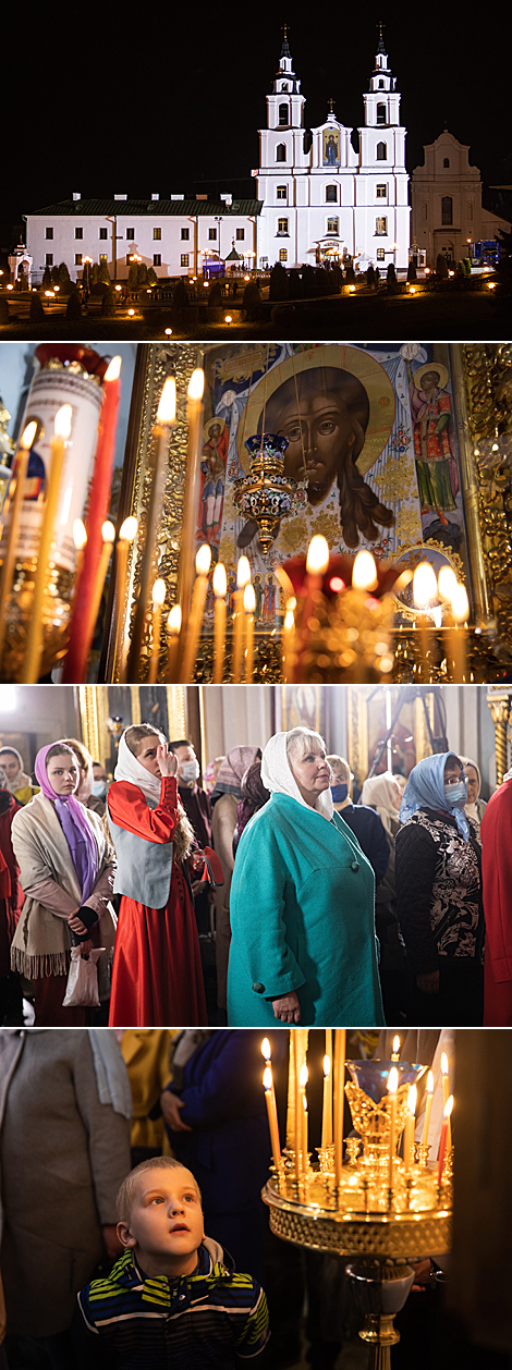 Orthodox believers celebrate Easter