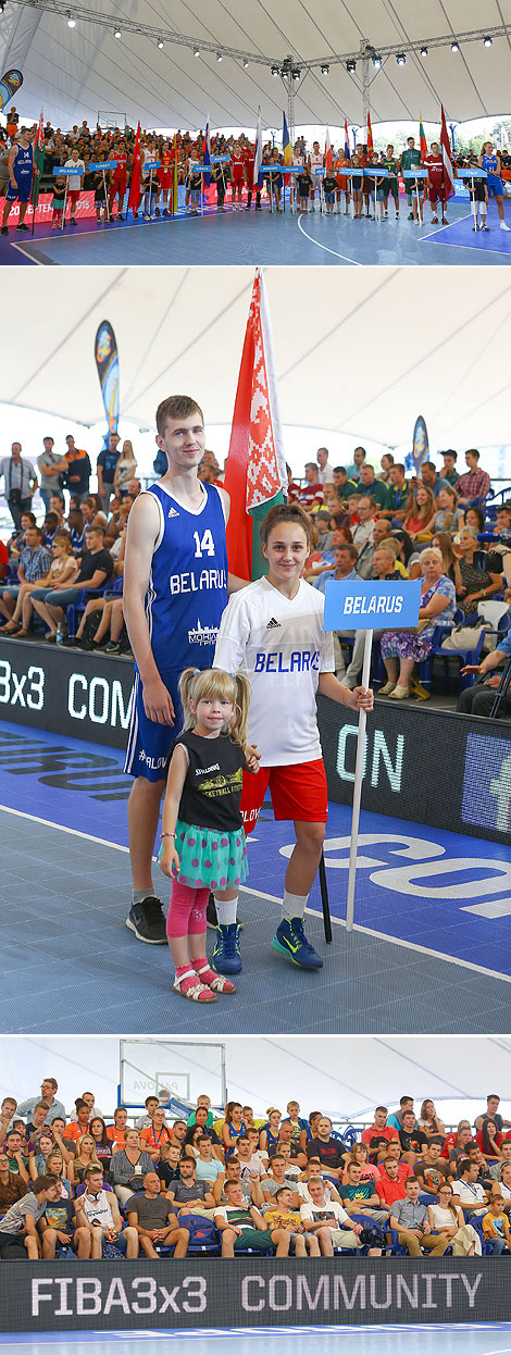 2015 FIBA 3x3 U18 European Championships opening ceremony 