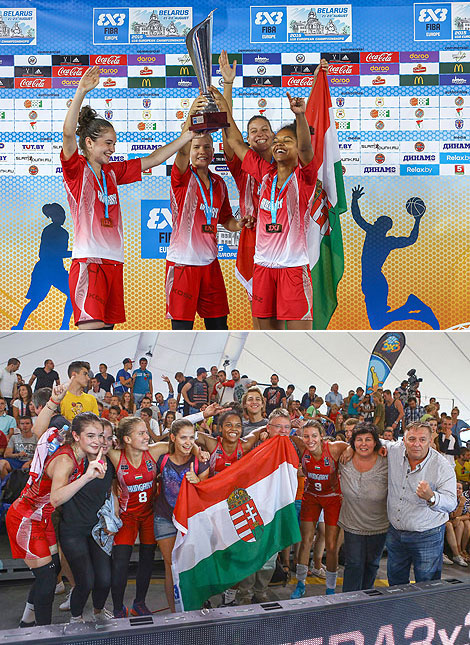 Team Hungary wins FIBA 3x3 U18 European Championships