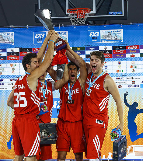 Team Turkey wins FIBA 3x3 U18 European Championships