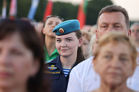 Ceremony of laying wreaths in Brest Hero Fortress