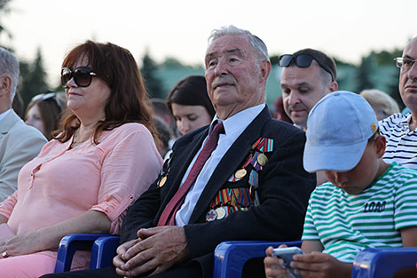 Ceremony of laying wreaths in Brest Hero Fortress