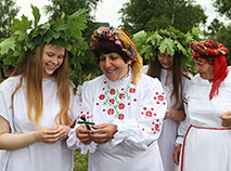 Day of the Holy Trinity marked in Mogilev District