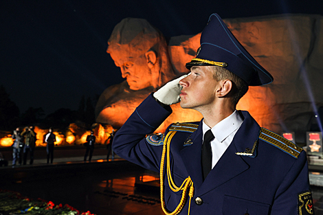 Commemorative ceremony in Brest Hero Fortress