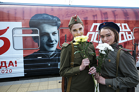 Victory Train arrives in Minsk