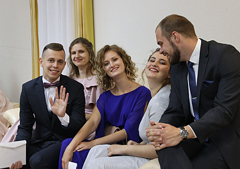 Participants of the national ball of university graduates 2021