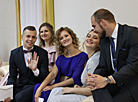 Participants of the national ball of university graduates 2021