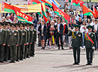 Fallen war soldiers honored at Brest Hero Fortress