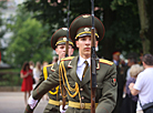 Solemn assembly in honor of Independence Day in Grodno