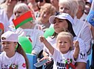 Solemn assembly in honor of Independence Day in Grodno