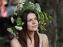 Kupalle in Botanical Garden in Minsk