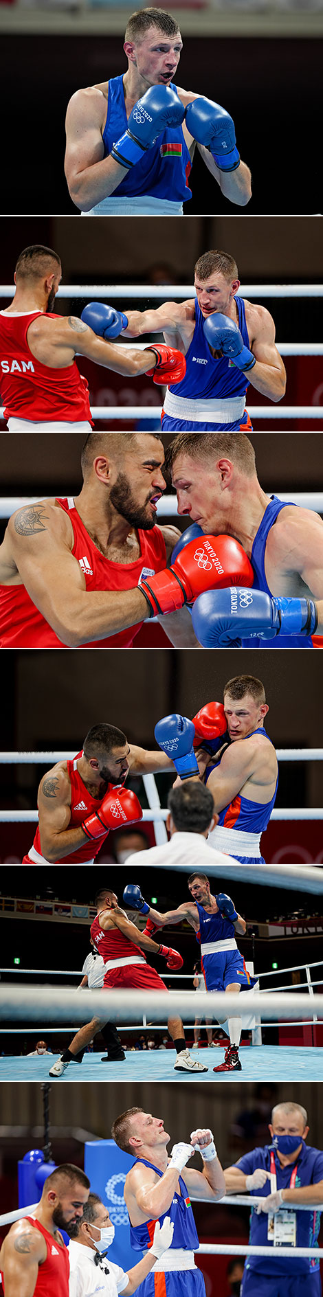 Tokyo Olympics: Uladzislau Smiahlikau wins opening bout