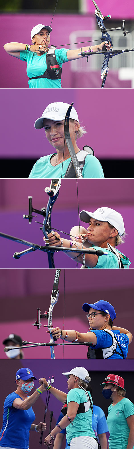 Belarus' Marusava loses in Archery Women's Individual 1/8 Eliminations