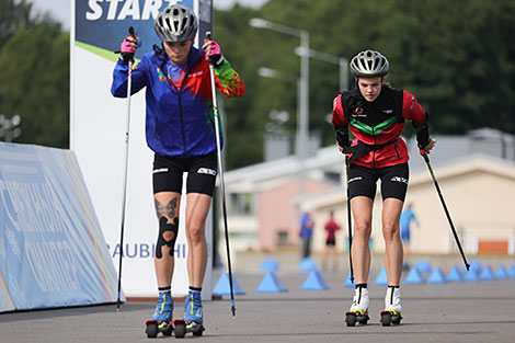 Belarusian rollerski championships in Raubichi