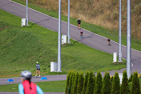 Belarusian rollerski championships in Raubichi