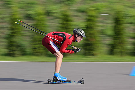 Belarusian rollerski championships in Raubichi